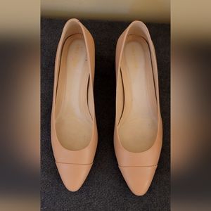 Cole Haan pink leather pump, size 10 1/2